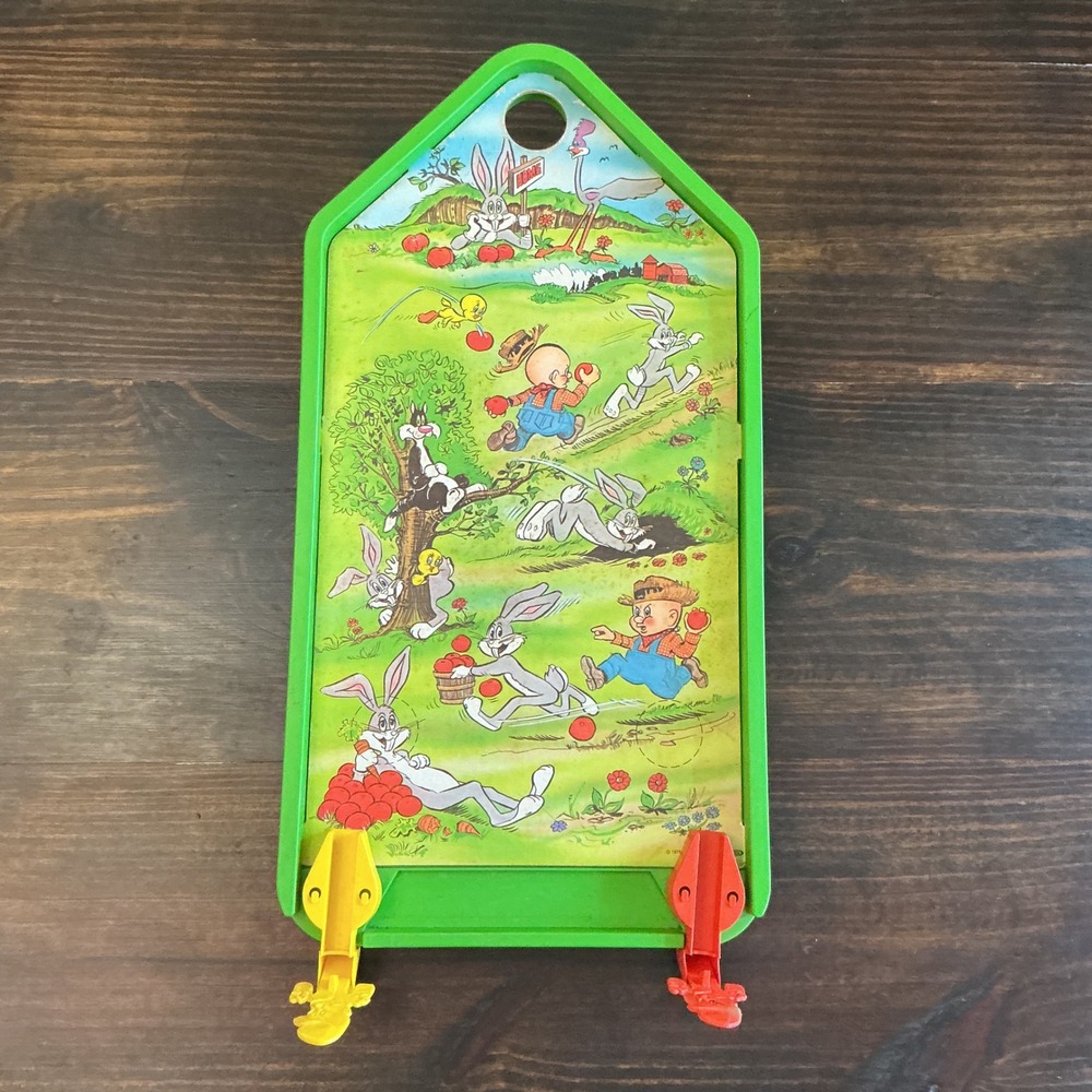 Vintage 1975 Ideal BUGS BUNNY Warner Brothers Arcade Style Game Replacement